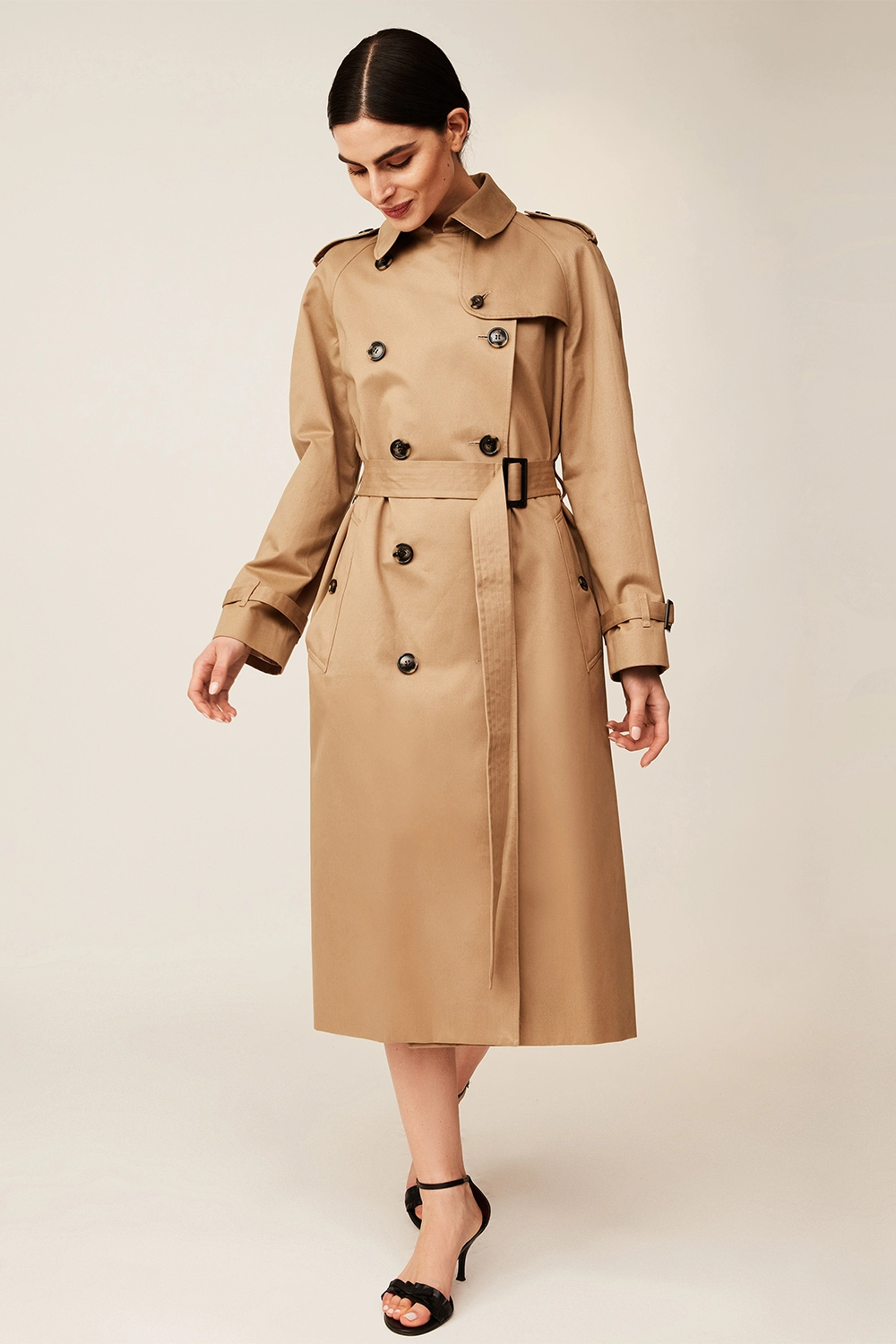 Trench Oversized Mujer