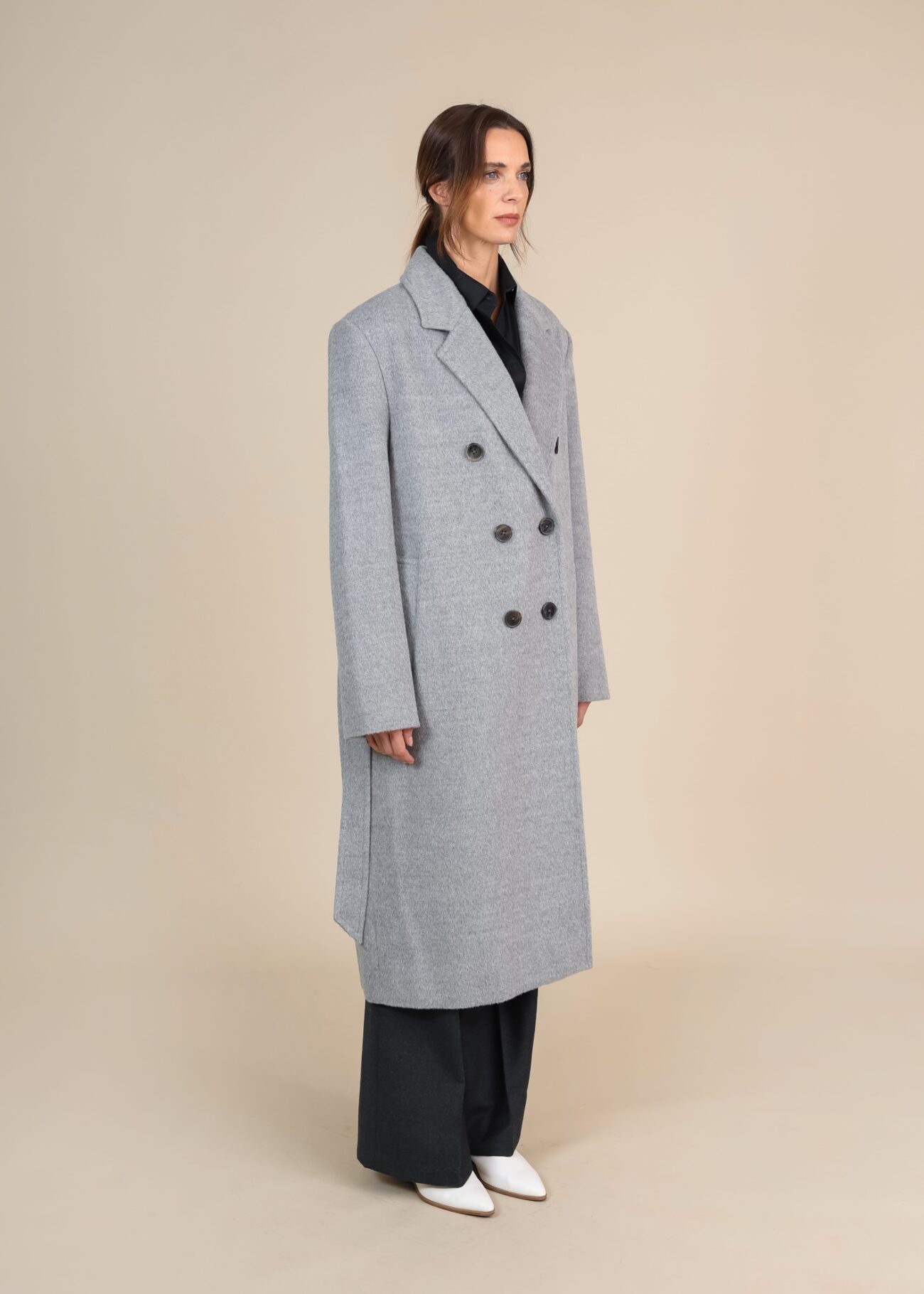 Tailored Baby Alpaca Coat
