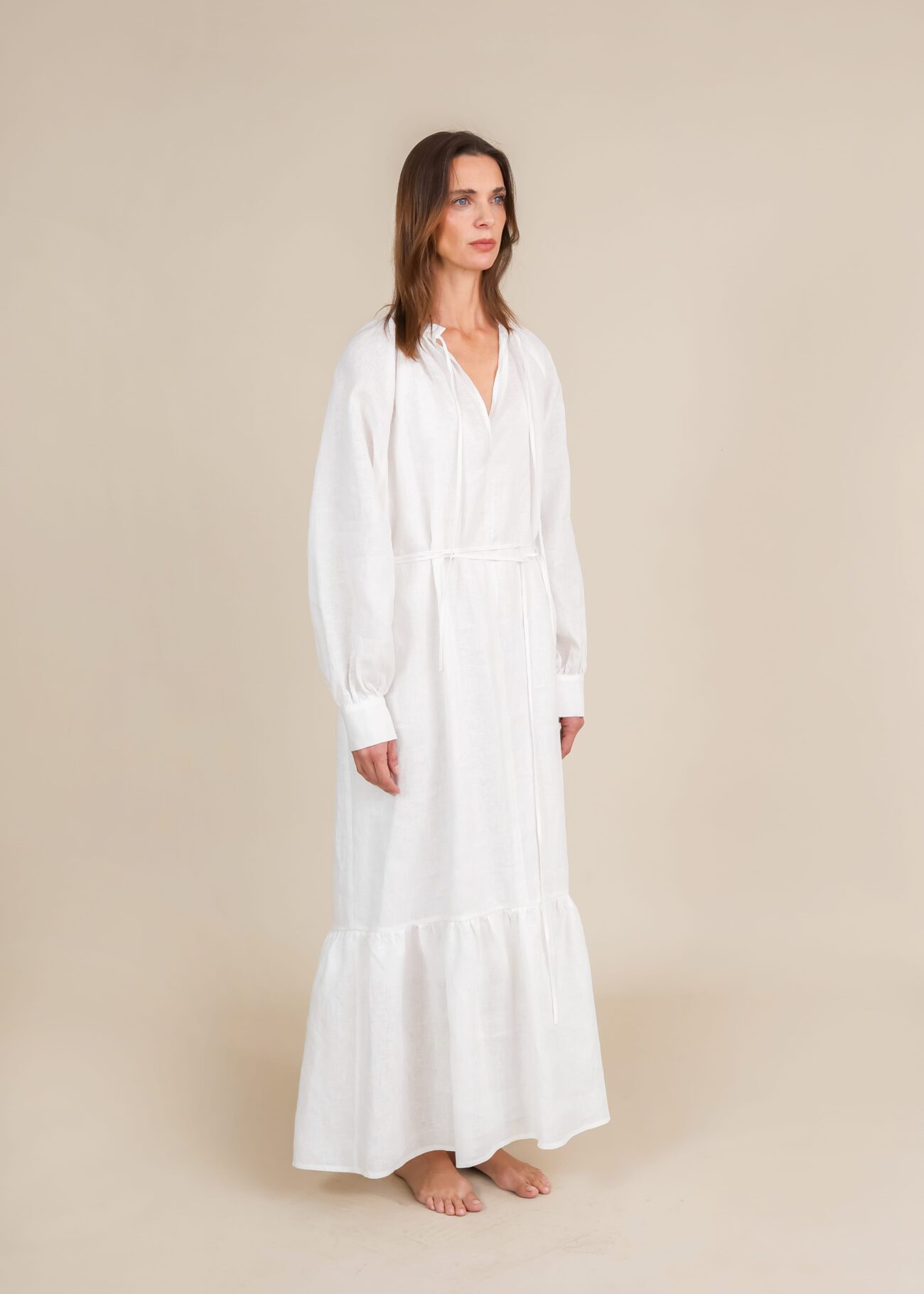 Linen Maxi Dress