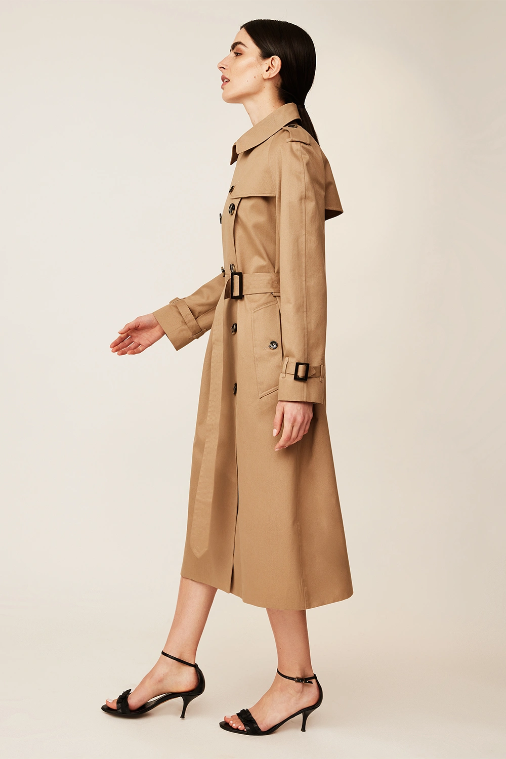 Oversized trench